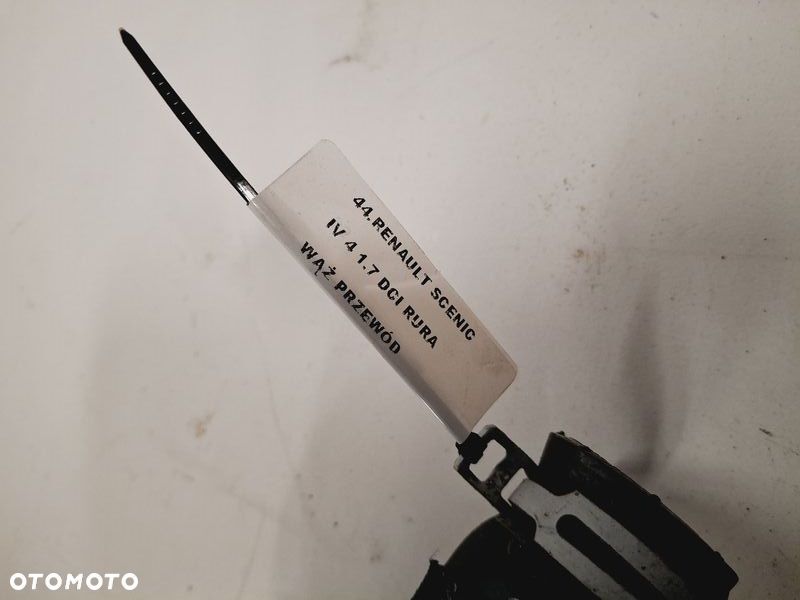 RENAULT SCENIC IV 4 1.7 DCI RURA WĄŻ PRZEWÓD WODY 215014814R - 2