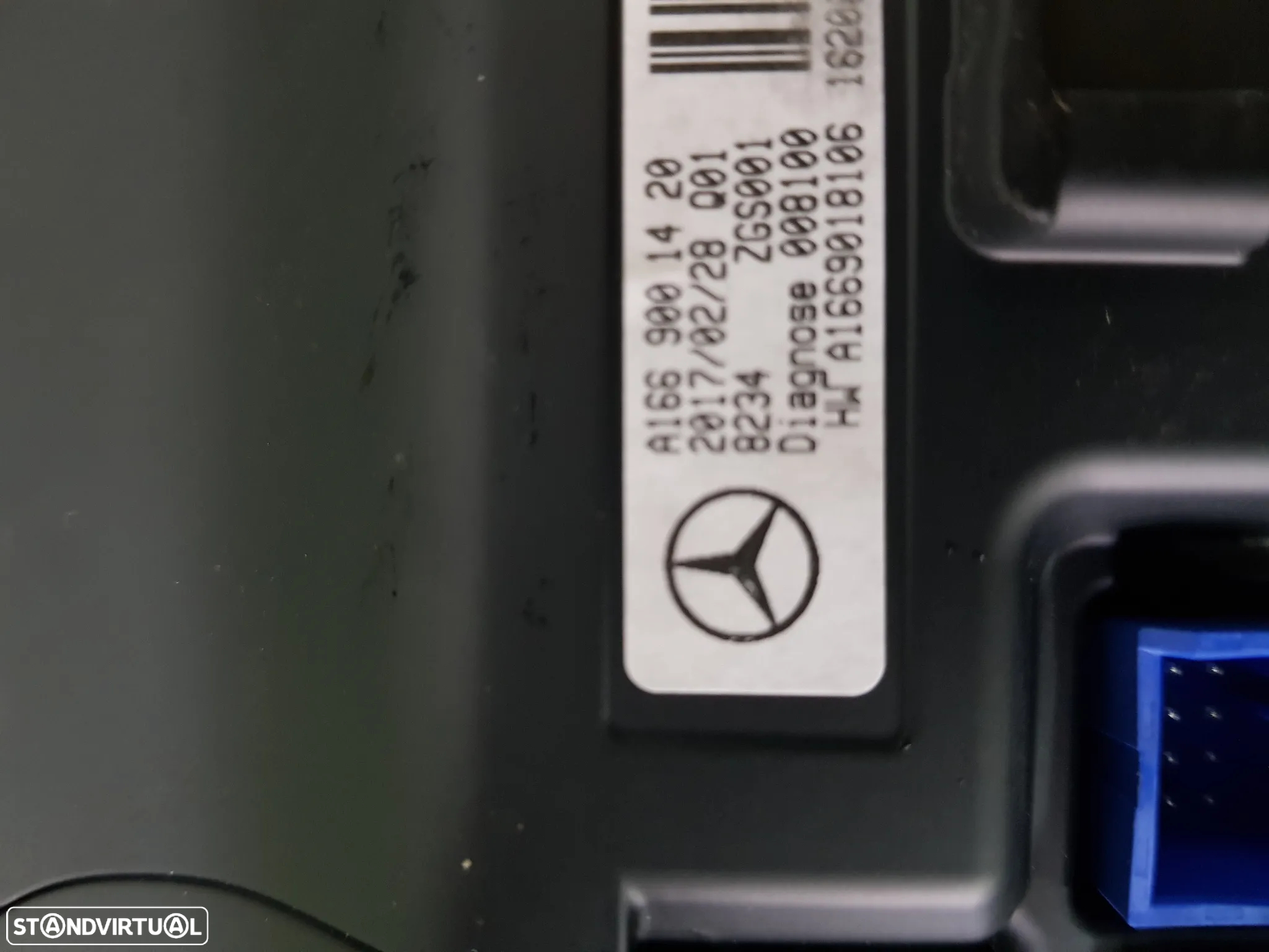 Visor ecrã GPS radio Mercedes CLA W117 Classe A W176 2013-2019 - 2