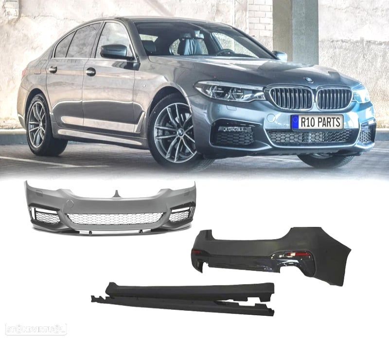KIT DE CARROÇARIA BMW G30 G31 17-19 LOOK M SEM PDC - 1