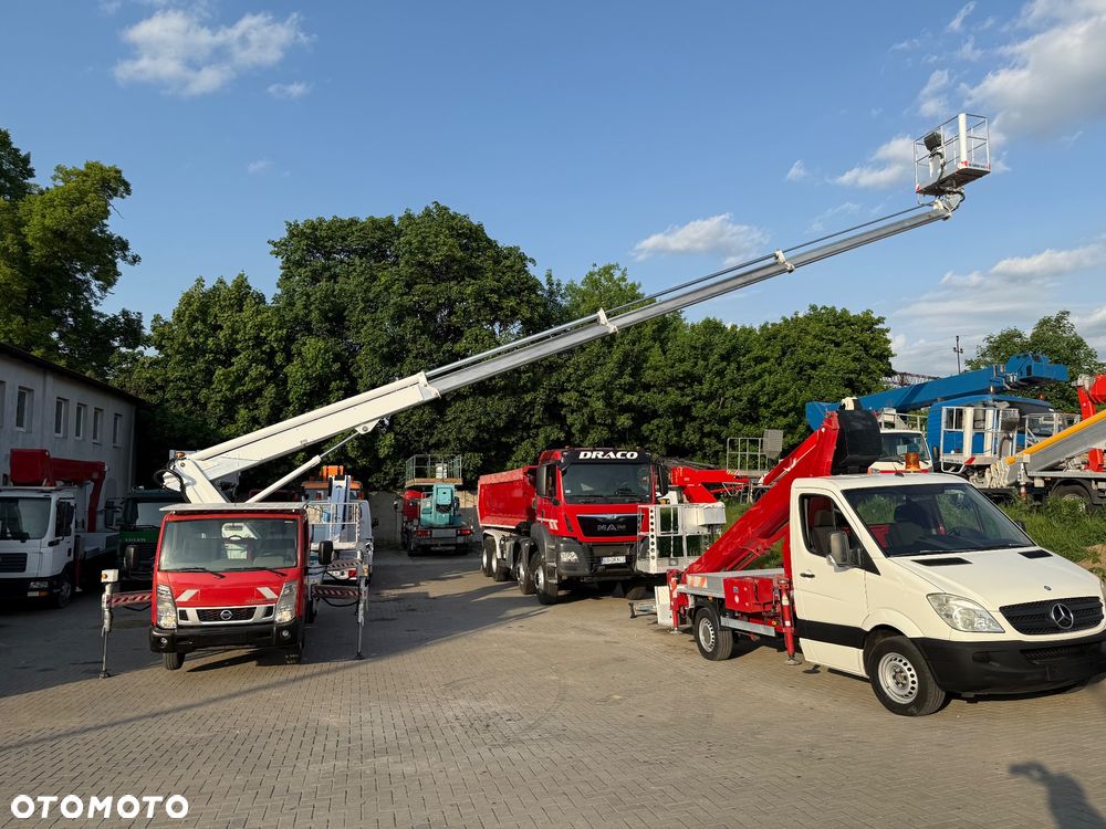Nissan Podnośnik Koszowy Multitel Mt 204 20,5 metra 14 w Bok Kosz 300 KG!!! Zwyżka!UDT! jak Wumag Ruthmann GSR - 11