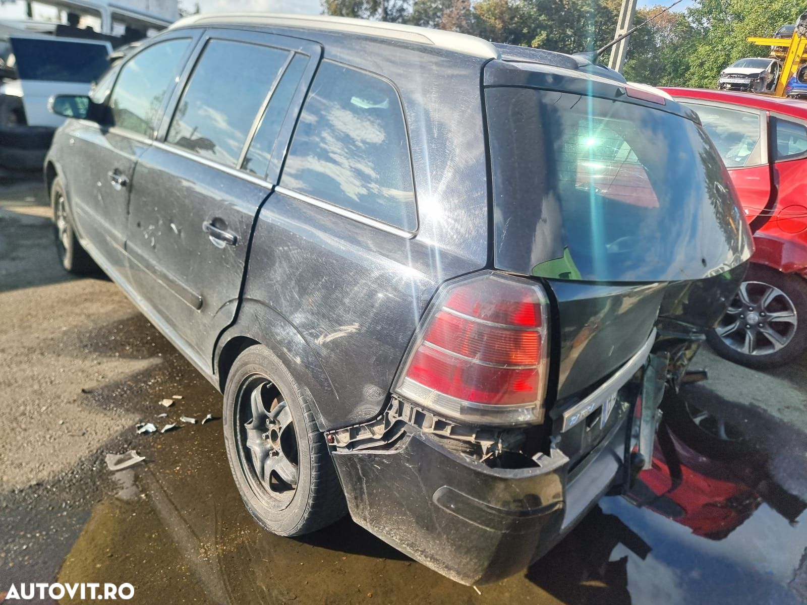 Macara geam fata stanga 994886102 Opel Zafira B [2005 - 2010] 1.9 cdt - 7