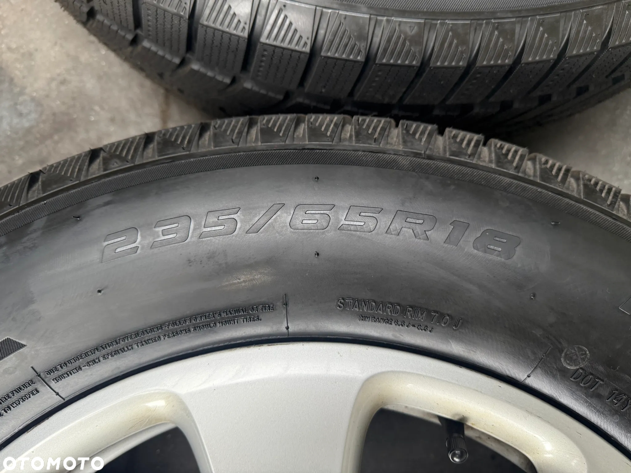 KOŁA ALUFELGI AUDI Q7 SQ7 VW TOUAREG PORSCHE CAYENNE 18" 5X130 235/65/18 NOWE OPONY ZIMOWE - 10