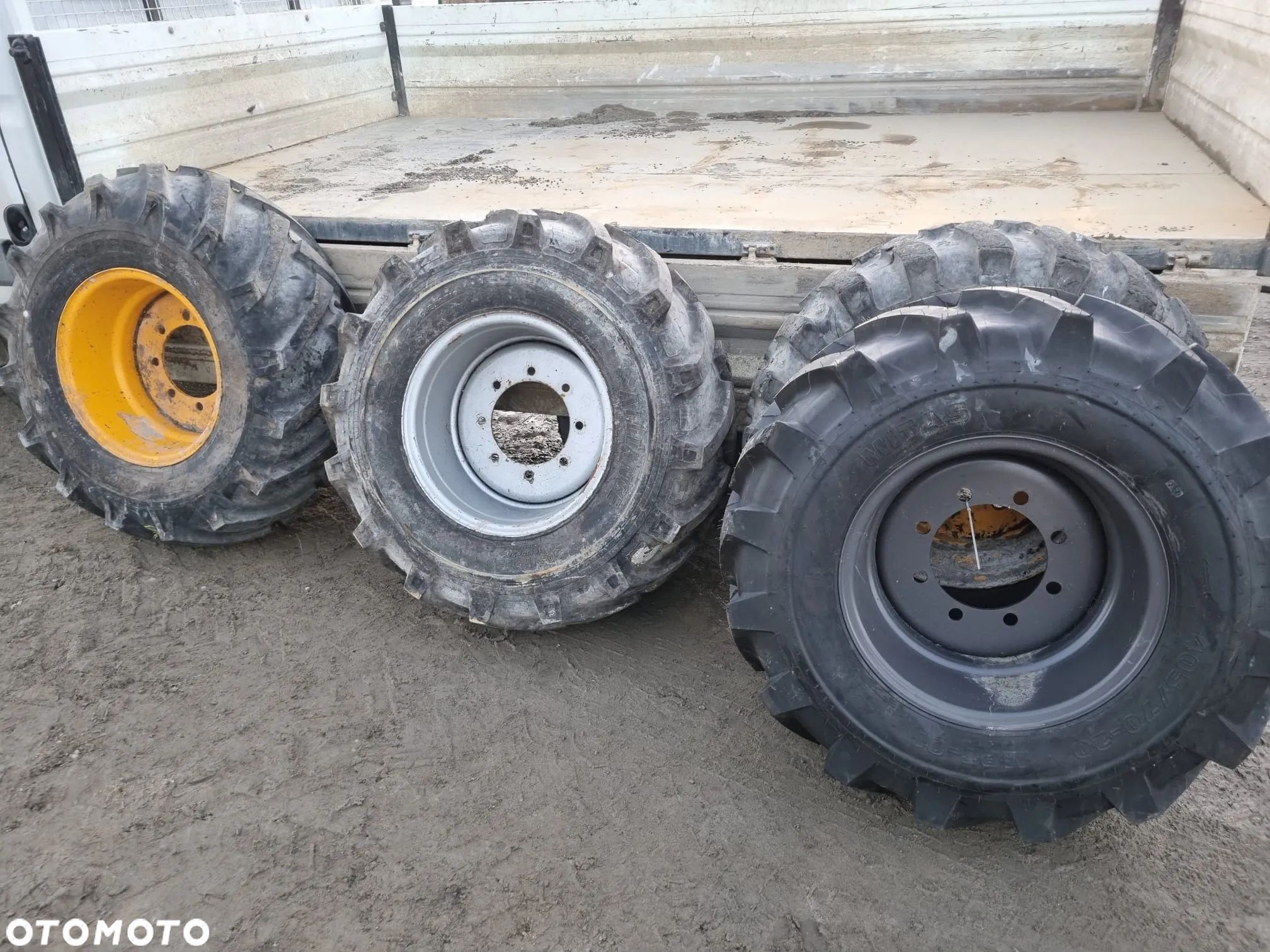 Koła koło wozidło 6t 405/70 R20 20 cali opona opony do wozidła 16.0/70 koparka przyczepa - 1