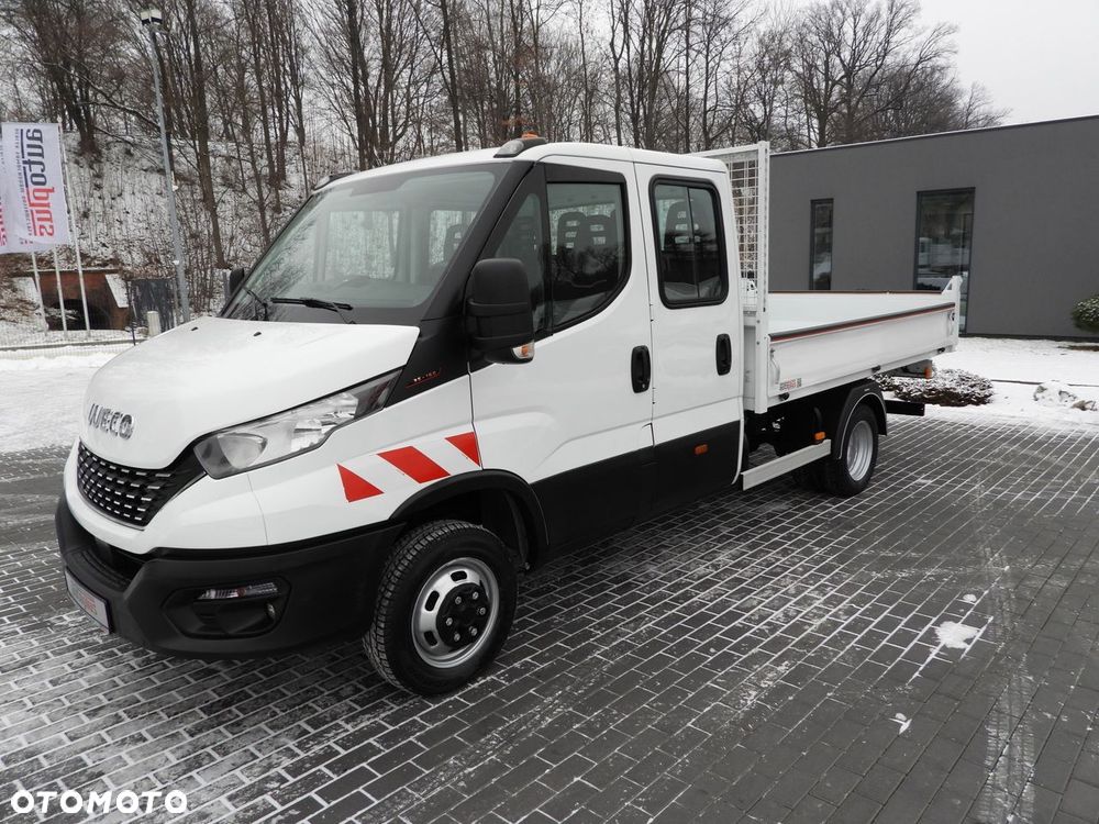 Iveco DAILY 35C16 WYWROTKA PODWÓJNA KABINA DOKA 6 MIEJSC TEMPOMAT NAWIGACJA BLIŹNIACZE KOŁA KLIMATYZACJA  160KM - 7