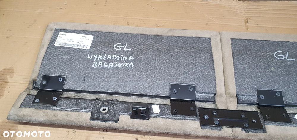 Podłoga wykładzina bagażnika Mercedes GL X166 W166 A1666800046 - 5