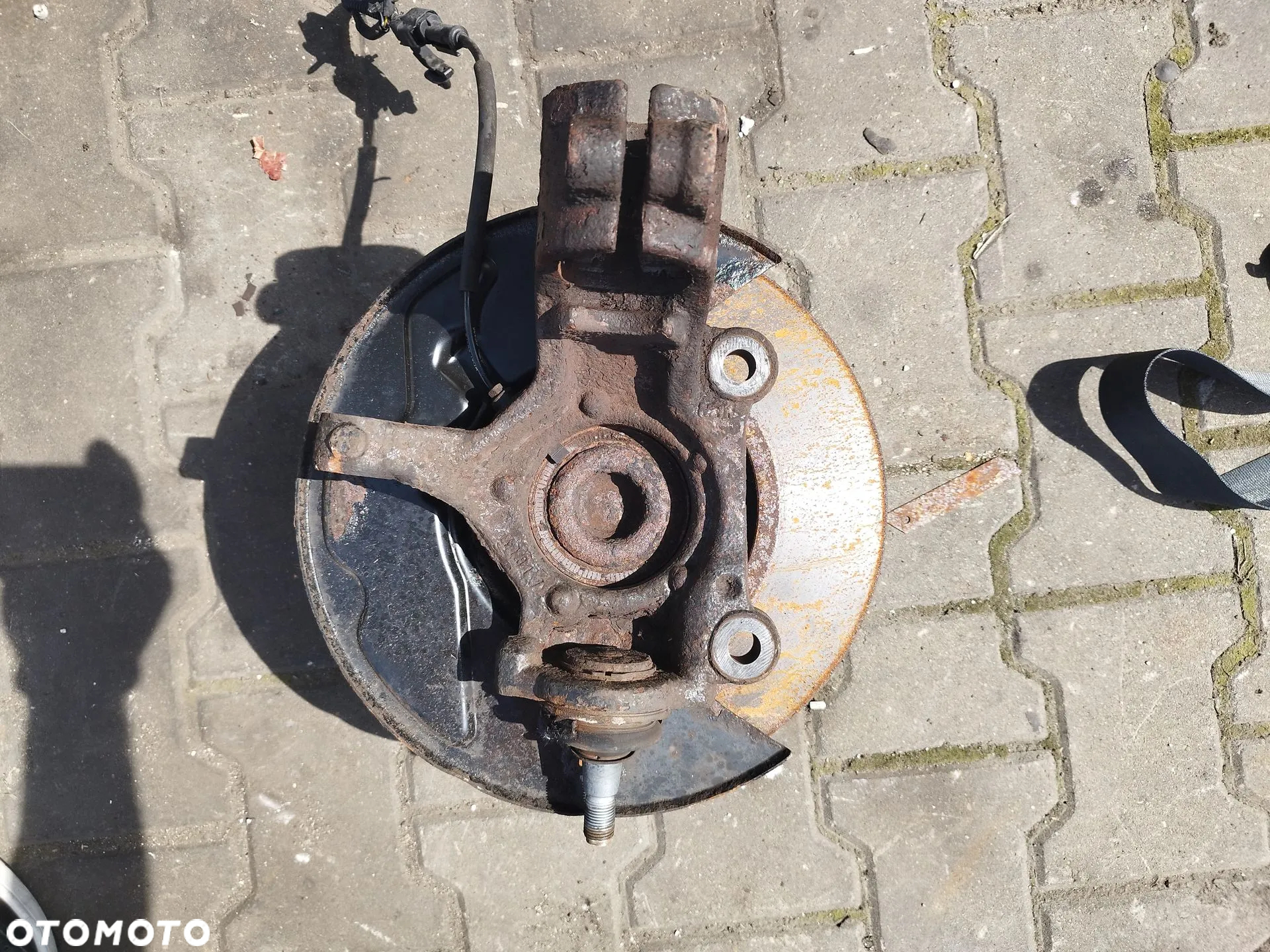 Zwrotnica przednia przod prawa Ford Transit 2.2 MK8 tył napęd RWD - 2