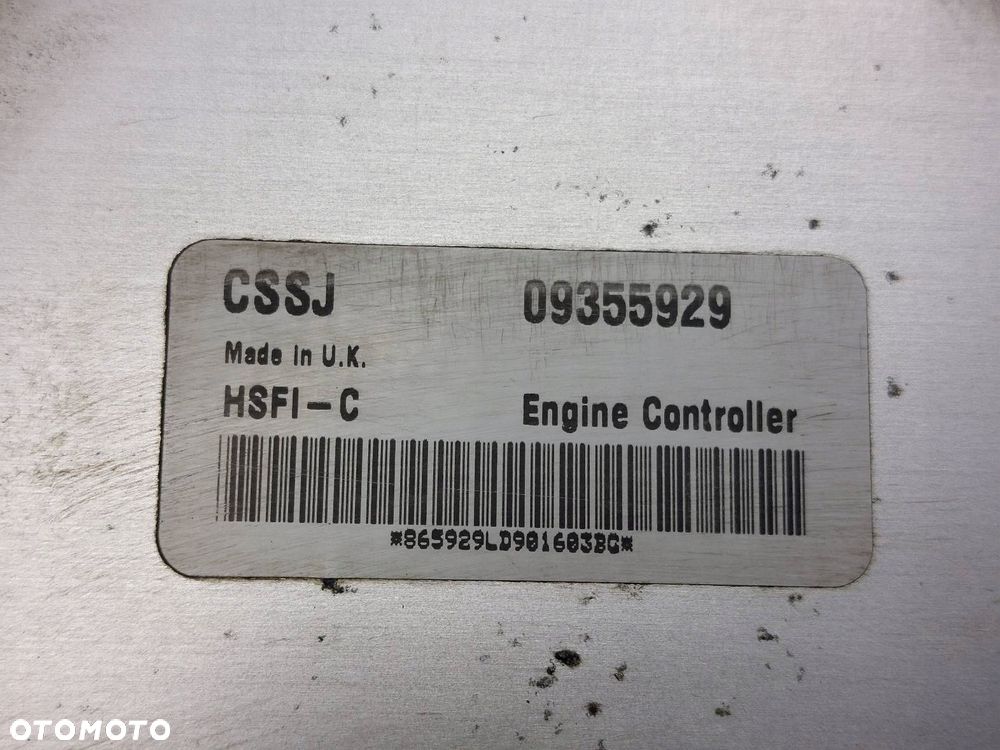 ZESTAW STARTOWY + STACYJKA Z KLUCZYKIEM ASTRA G 1.6 16V 09355929 13107754 - 2