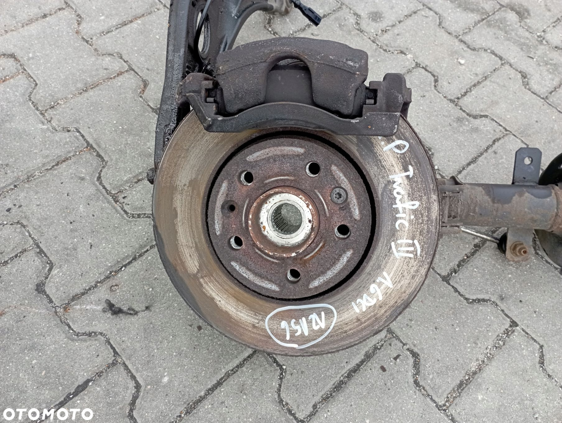 TRAFIC III 1.6 DCI ZWROTNICA LEWA ZAWIESZENIE - 2