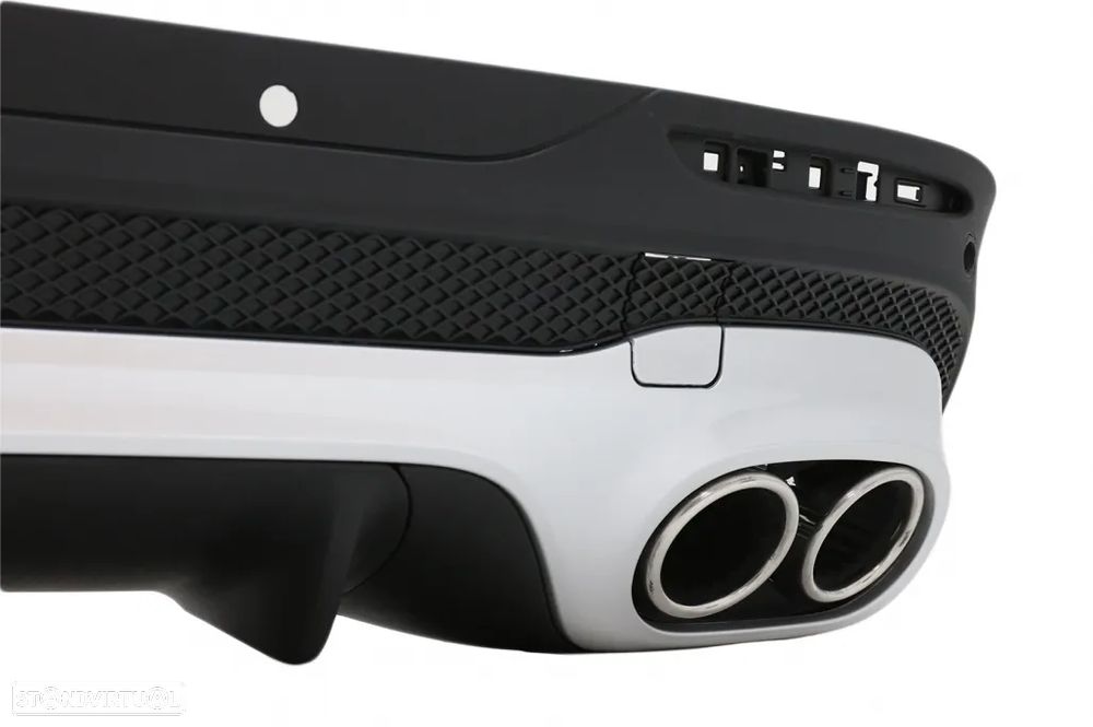 Difusor com Ponteiras Mercedes GLB X247 SUV (2020 em diante) Look 45 S - 3