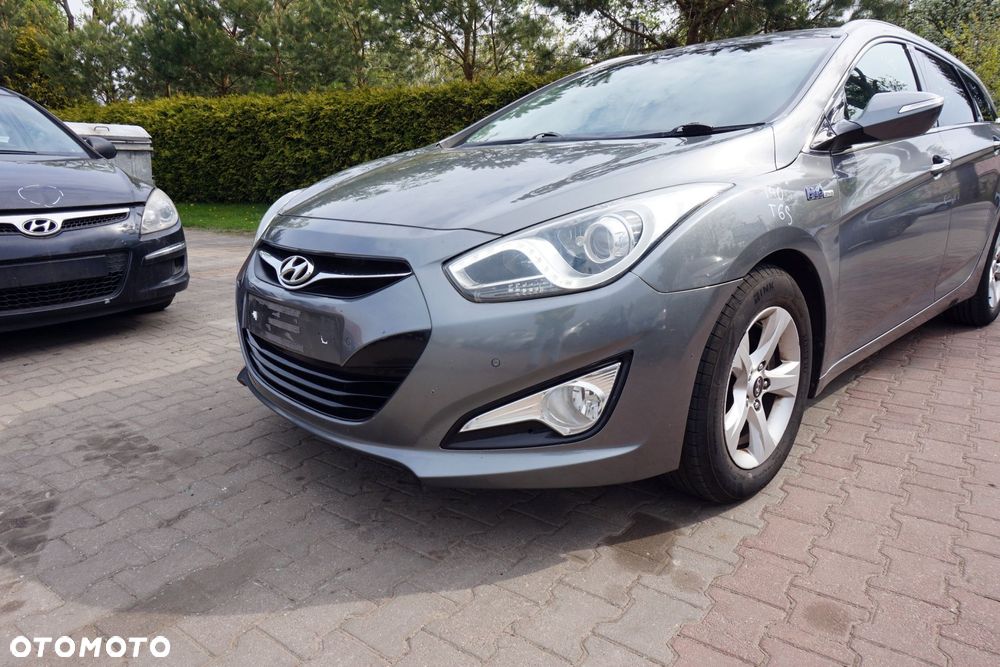 MASKA ZDERZAK BŁOTNIKI LAMPY I40 VF T6S  HYUNDAI 2011-2014 SZARY PRZÓD KOMPLETNY - 22