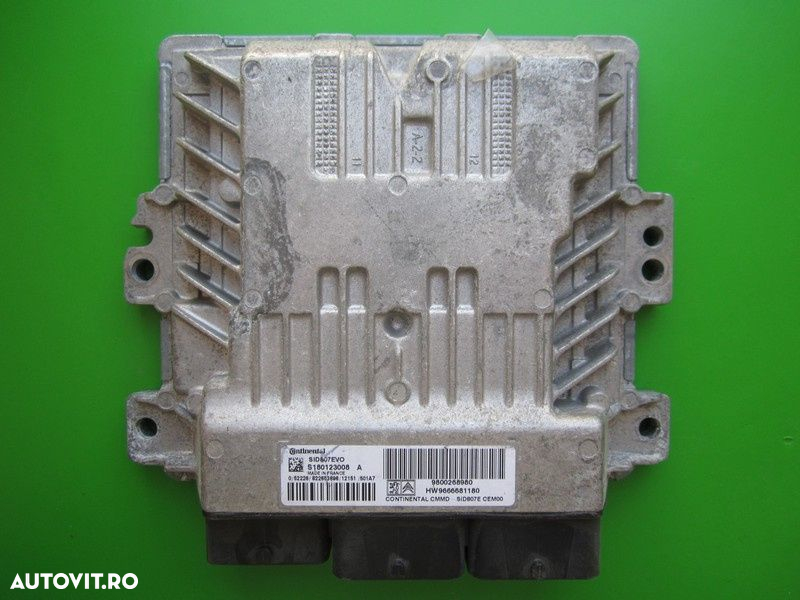 Calculator motor ECU Citroen C4 2013 Hatchback 1.6 HDi 92 (DV6DTED) - 12