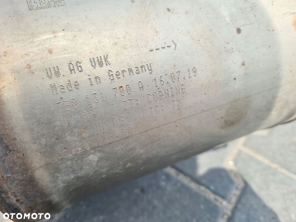 VW T6 2.0 TDI katalizator filtr DPF 7E0131700A 7E0253715L - 4