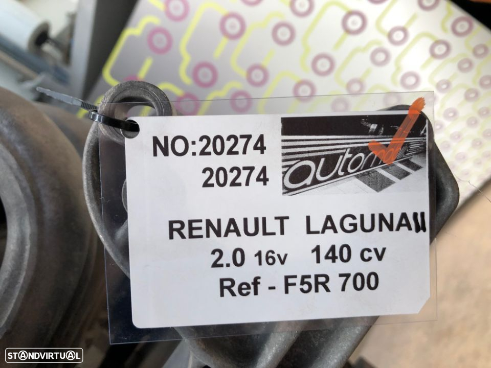 Motor Renault Laguna II 2.0 i 140Cv de 2002 - Ref: F5R700 - NO20274 - 5