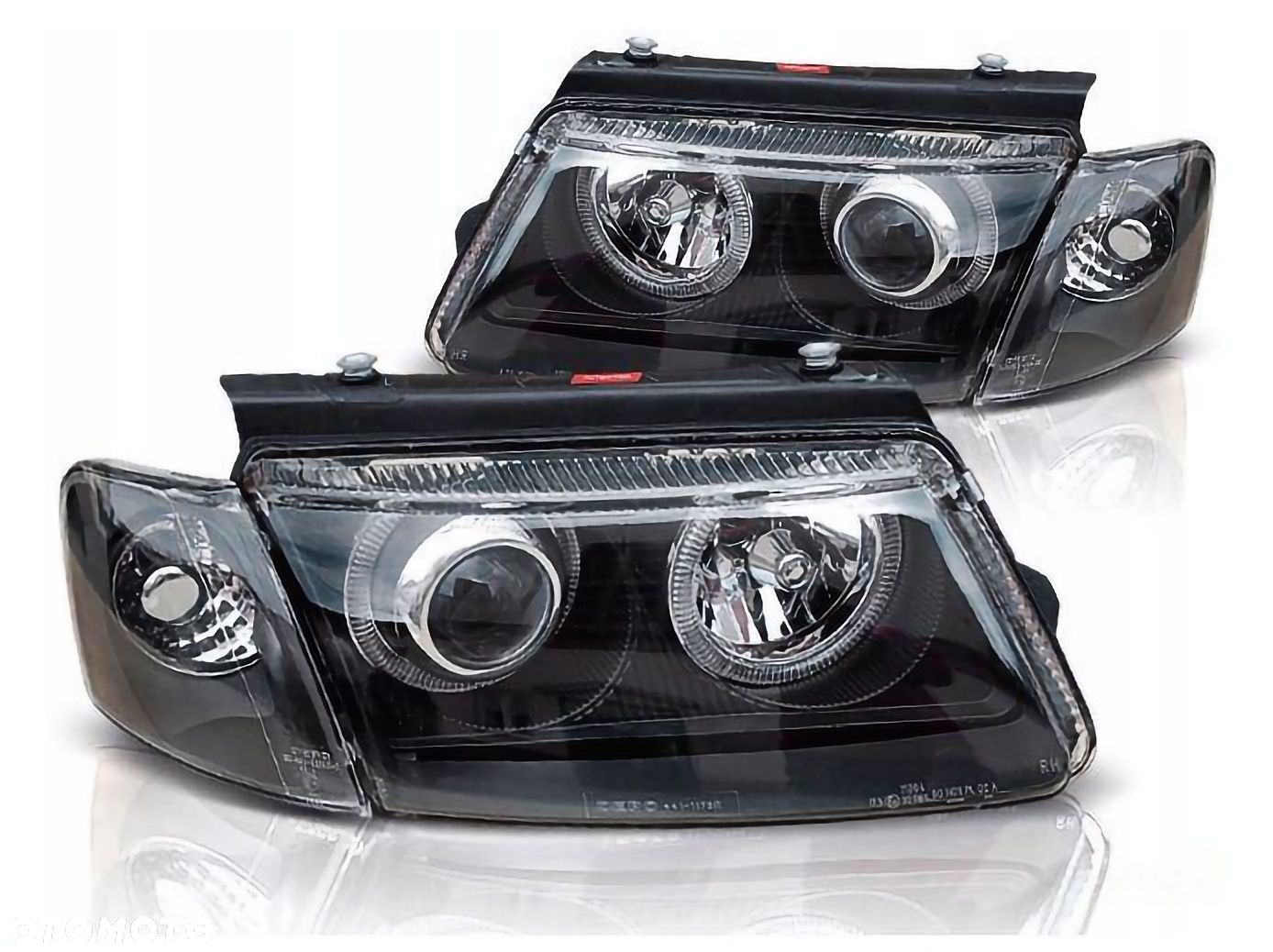 LAMPY  REFLEKTORY DO VW PASSAT B5 OD 1996 DO 2000 Roku DEPO RINGI SOCZEWKI - 1