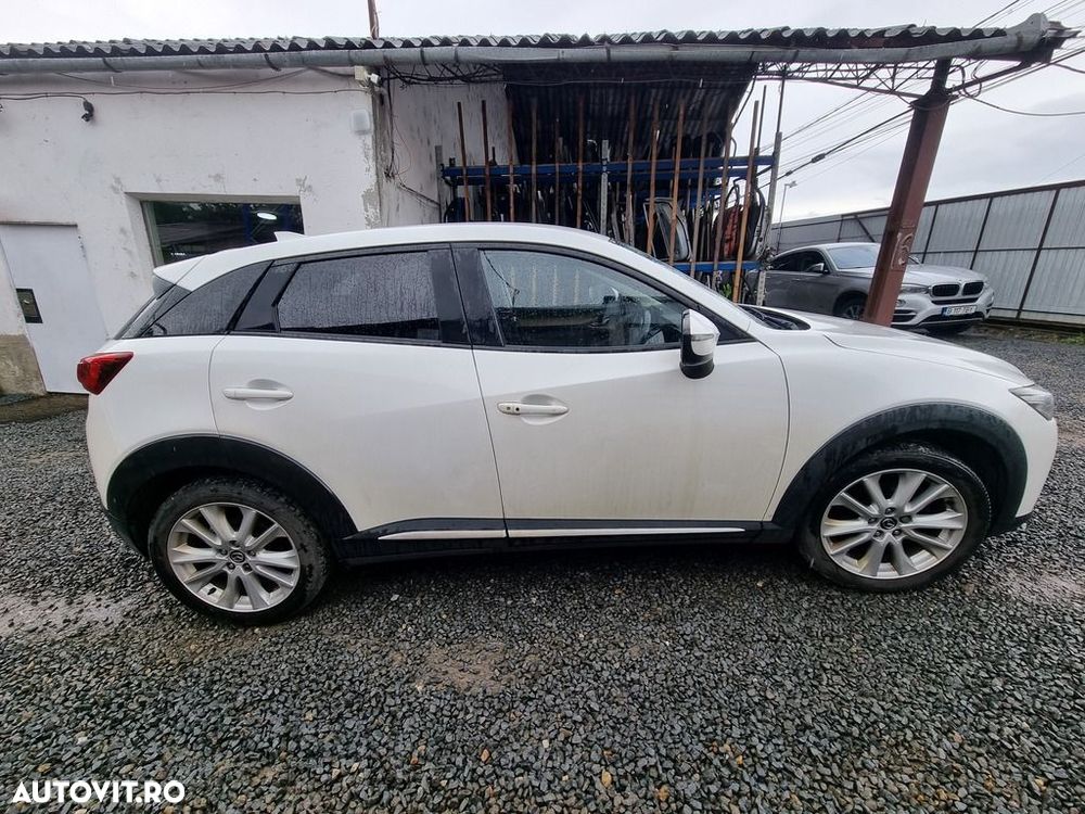 Oglinda stanga Mazda CX - 3 2015 - 2018 4 Usi Alb (1276) Rabatabile RABATABILA - 3