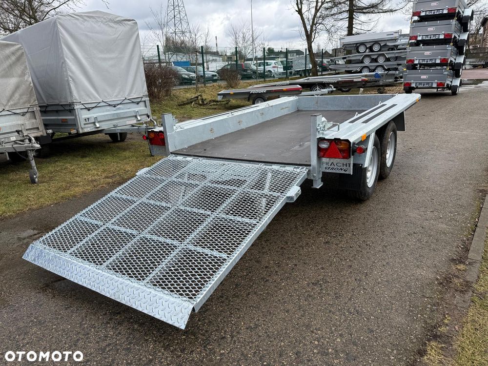 Inny Przyczepa do przewozu sprzętu budowlanego Fracht Karol 300x150 DMC 2700kg walec koparka - 7