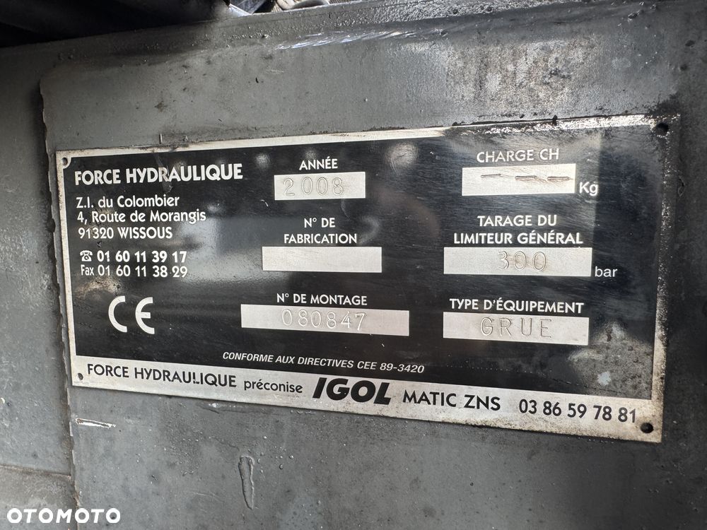 Volvo FM 360 Ciągnik Siodłowy z HDS PM20 - 22