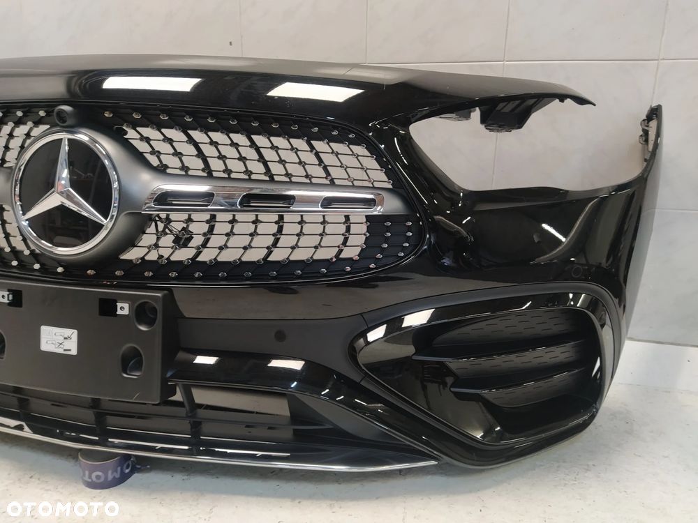 MERCEDES GLA H247 AMG LIFT 23- ZDERZAK PRZÓD PRZEDNI GRILL ZANCZEK GWIAZDA 6XPDC KRATKI ORYGINAŁ - 7