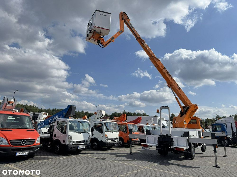Mercedes-Benz Vario 814 D 4x4 Zwyżka RUTHMANN STEIGER T220 Podnośnik Koszowy - 31