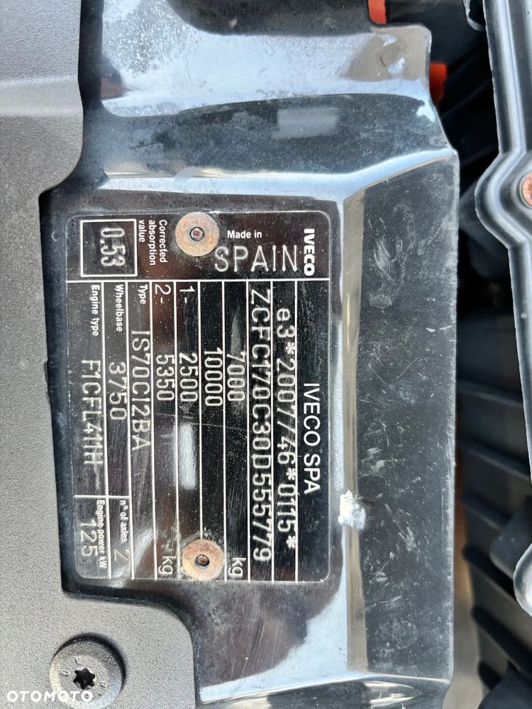 Iveco IVECO DAILY CHŁODNIA KONTENER PODWOZIE DO ZABUDOWY KILKANAŚCIE SZTUKDAILY 70C17,70C18,70C15,72C18 - 13