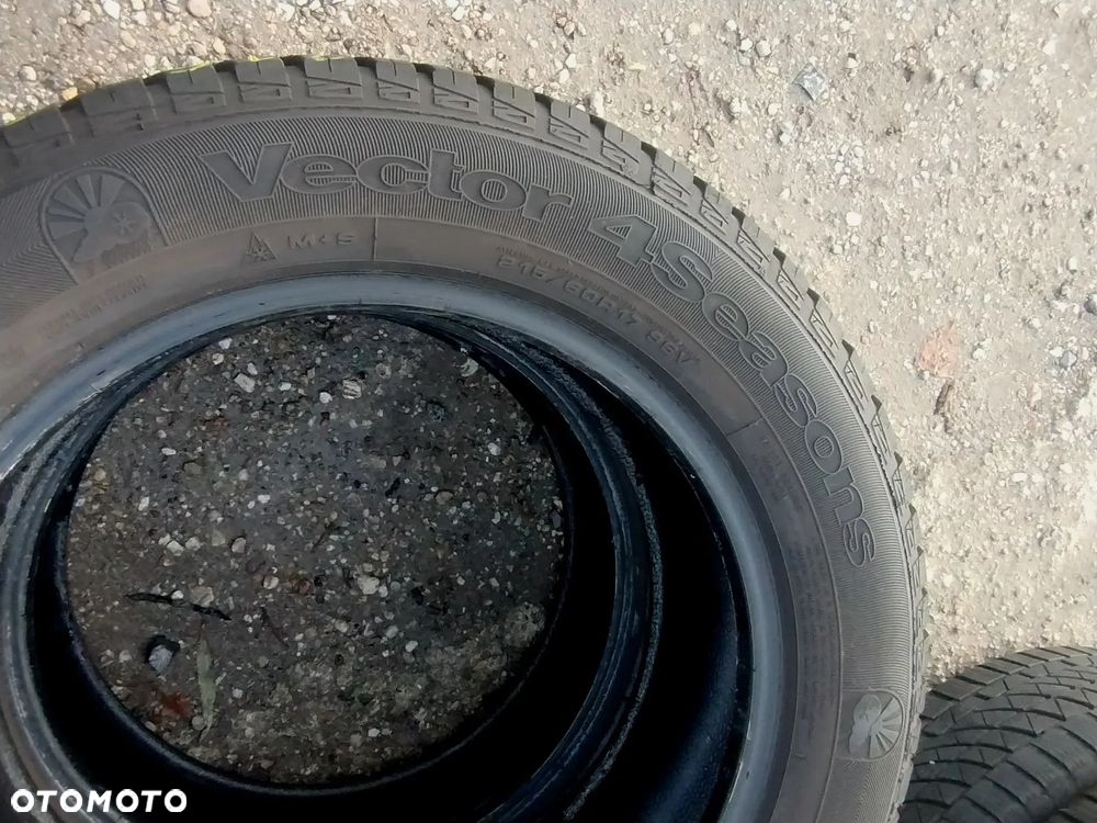215/60R17 Opony Całoroczne Wielosezonowe GOODYEAR VECTOR 4SEASONS 5,5mm Legnica ALU-RAD 215/60 - 7