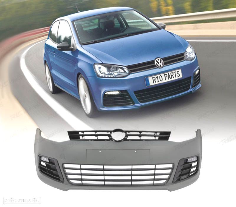 PARA-CHOQUES DIANTEIRO VOLKSWAGEN VW POLO 6R 10-16 LOOK R20 - 1
