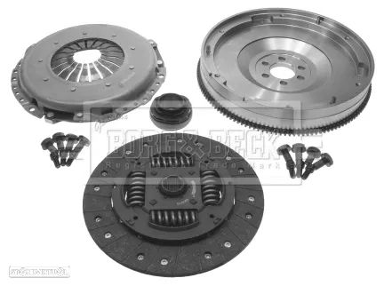 Kit da embraiagem Monomassa Audi A4 B5 Vw Passat B5 1.9 TDI AFN 110CV Borg Beck HKF1010 - 2