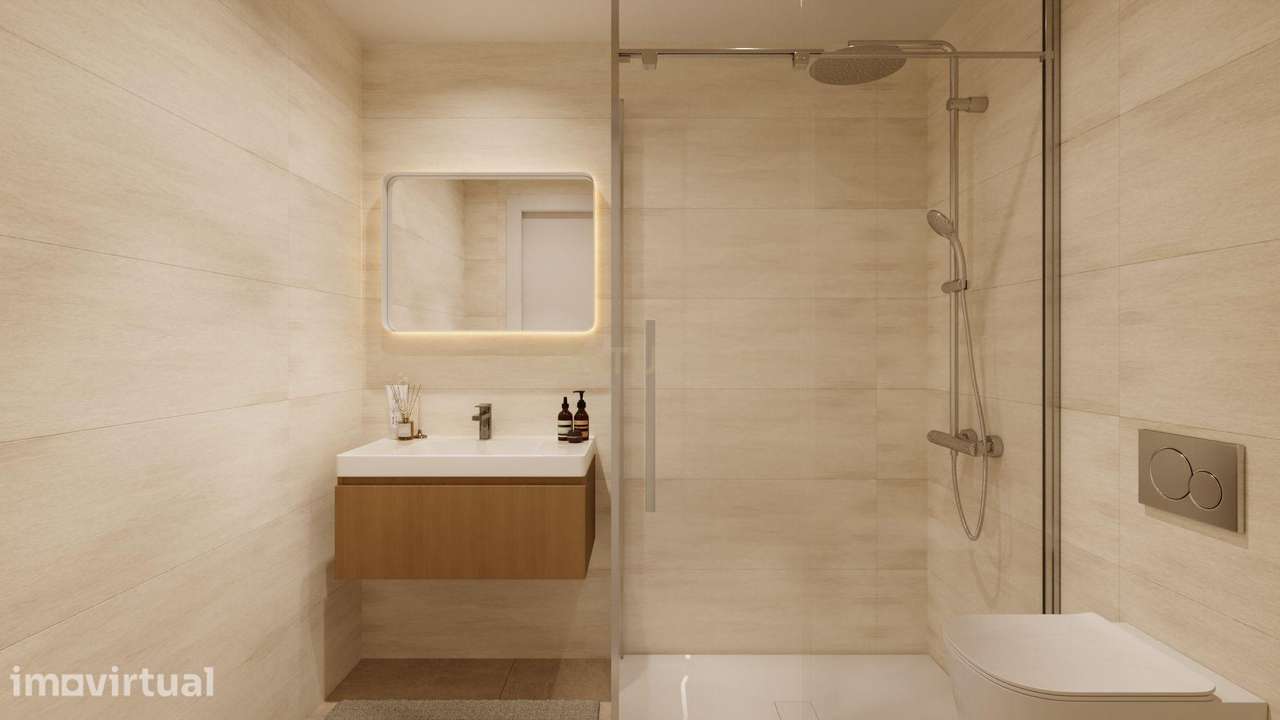 T1 NOVO - Viva com conforto e centralidade no Muralha Setúbal Residenc - Grande imagem: 5/8