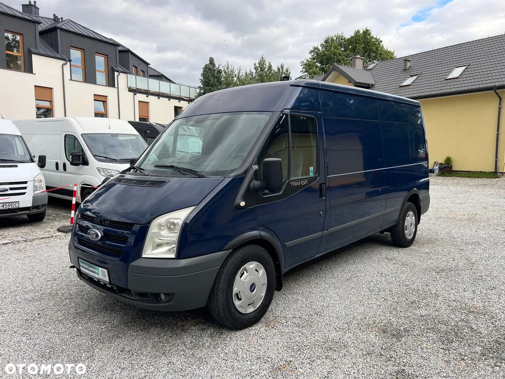 Ford Transit Furgon L3H2 3os. 2.2 TDCI 115KM MT6 Klimatyzacja Hak FV Vat - 2