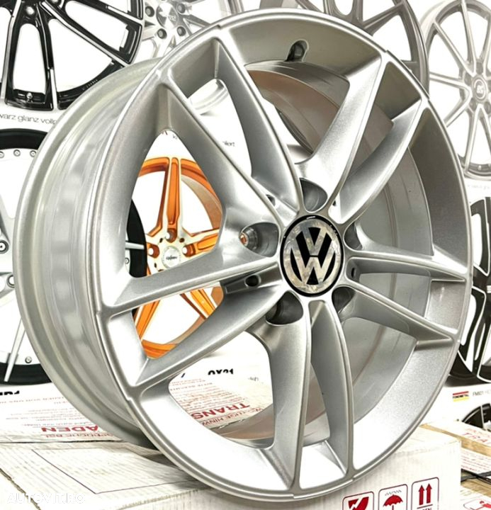 Jante Vw Golf 6,7, E Golf, T-roc , Passat, Jetta , Beetle, Caddy , noi, 16 inch - 3