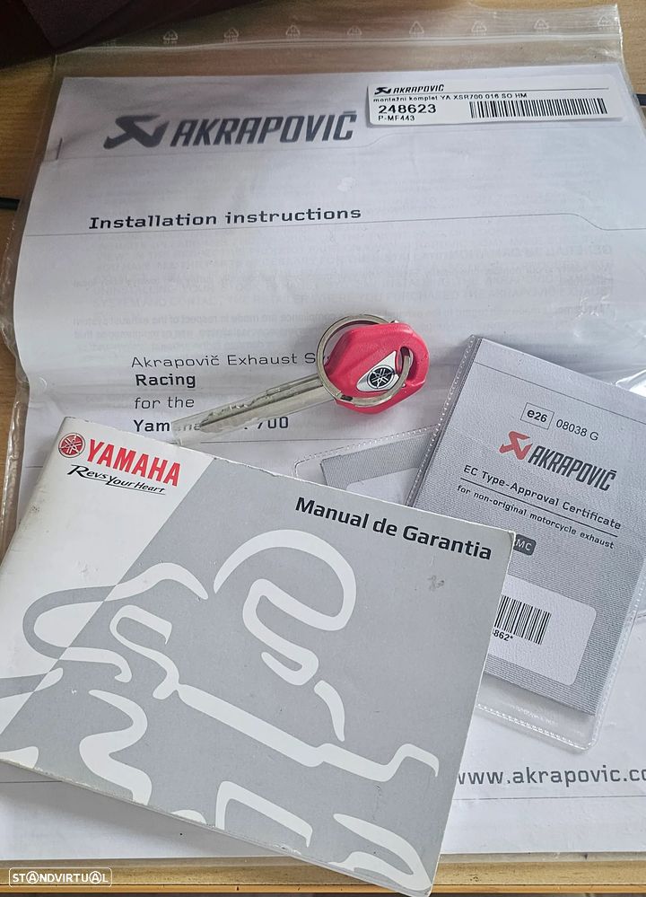 Yamaha XSR Akrapovic - 17