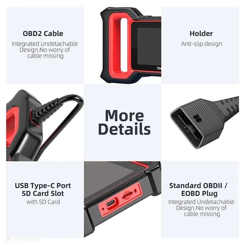 Tester Auto multimarca Launch THINKSCAN PLUS S7, + 5 functii service - 7