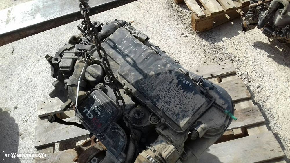 MOTOR COMPLETO FORD FIESTA V 2006 -F6JB - 8