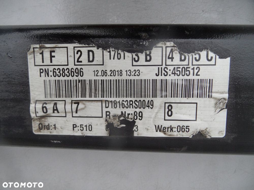OŚ TYLNA BELKA MOST MERCEDES SPRINTER W910 2019 - 6