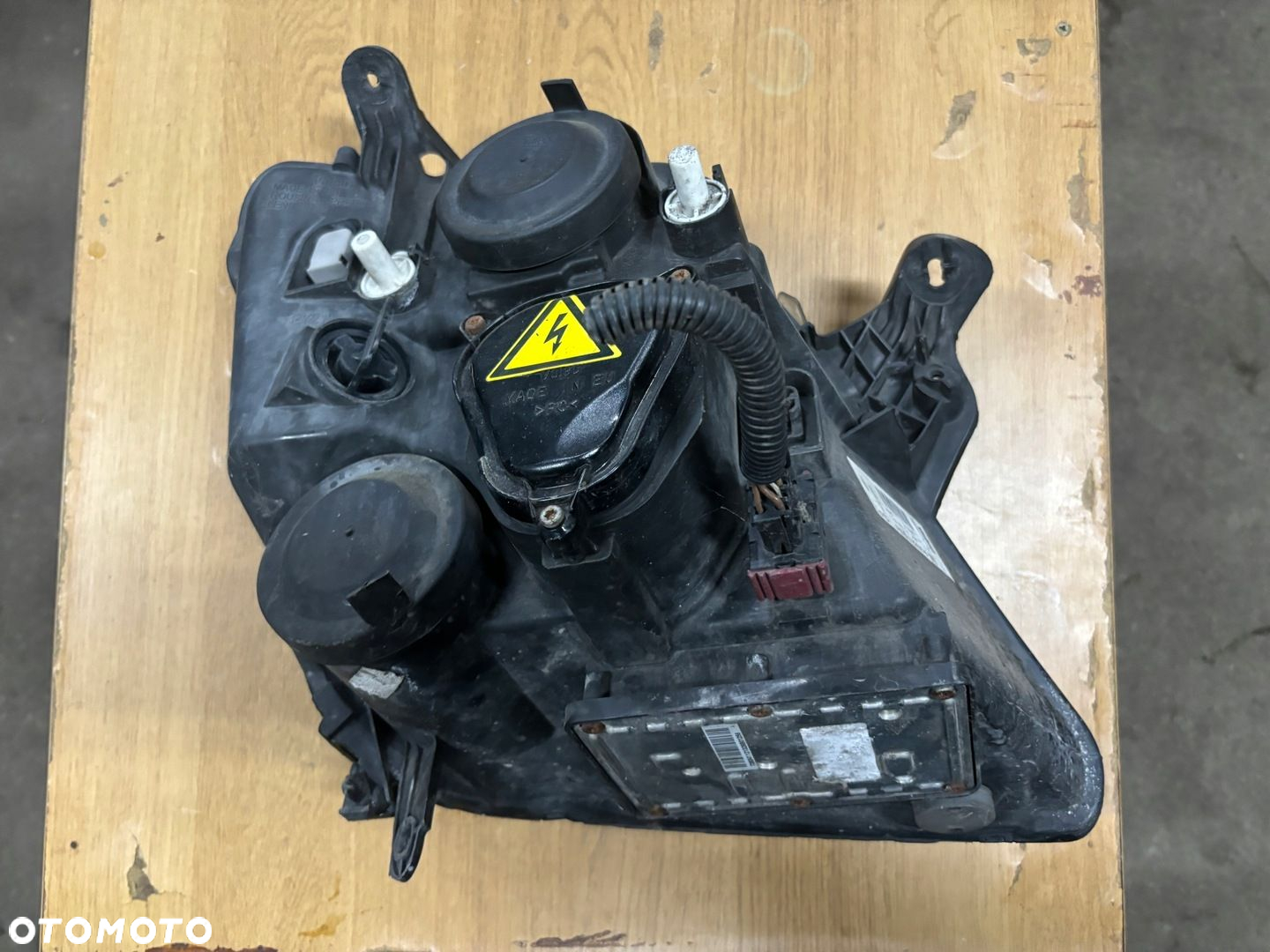 OPEL MERIVA A I LAMPA REFLEKTOR LEWY PRZÓD XENON ORYGINALNY EUROPEJSKI - 4