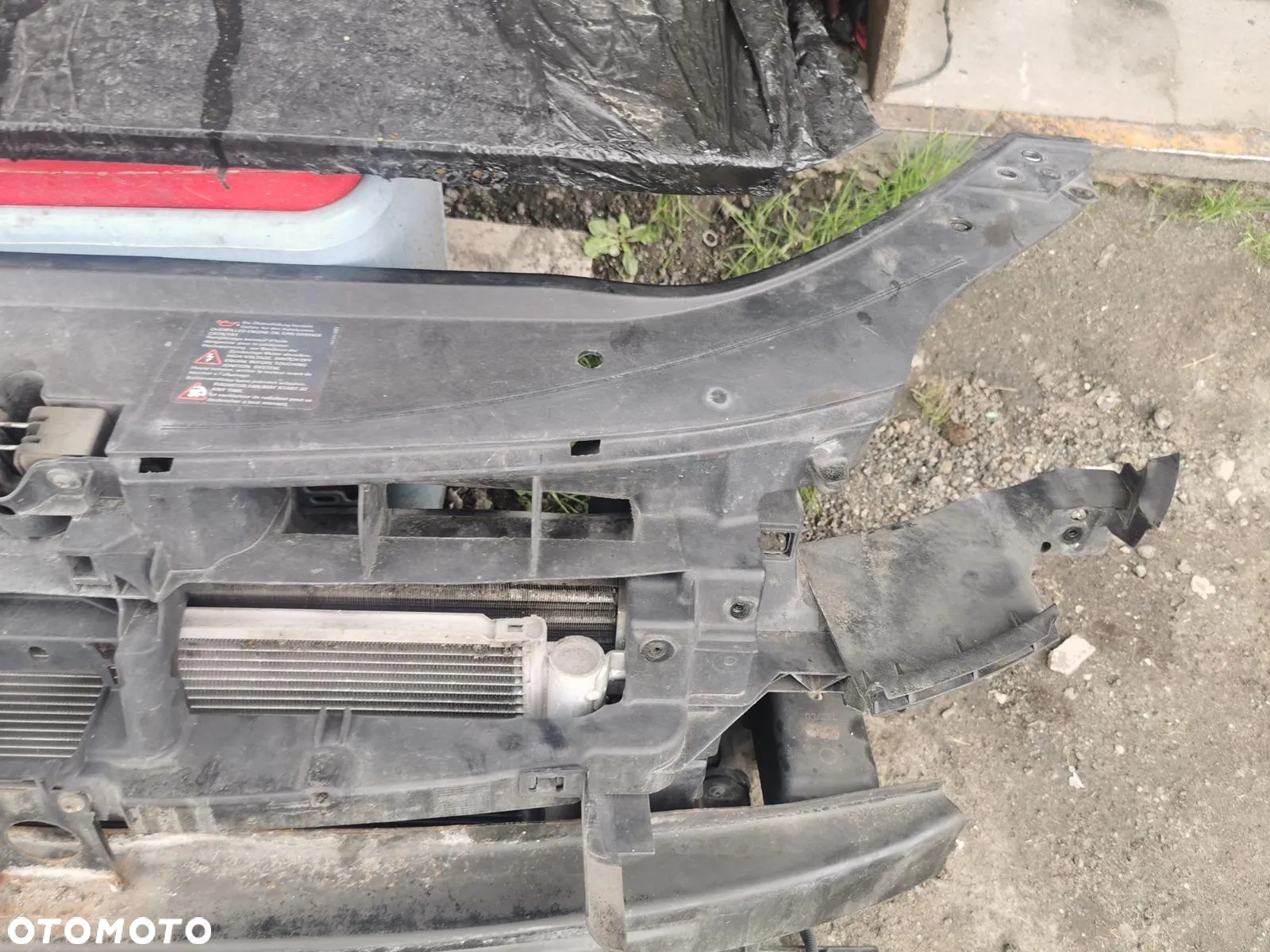 PAS PRZEDNI KOMPLETNY CHŁODNICE WIATRAKI VW GOLF V VI PLUS 1.4 1.6 2.0 FSi - 6