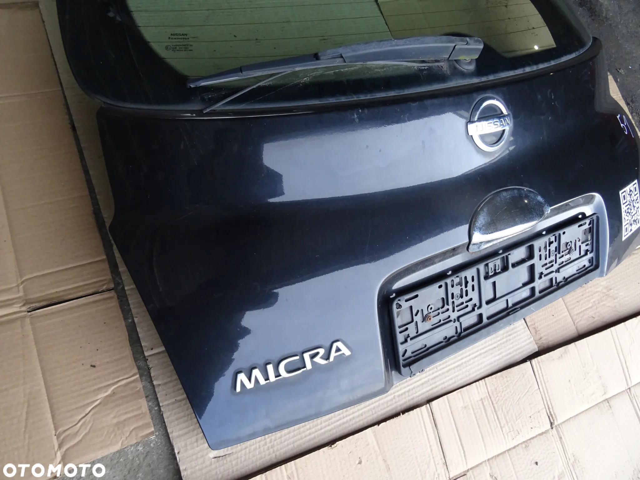 Klapa Bagażnika Nissan Micra K12 Z11G (Goła) - 4