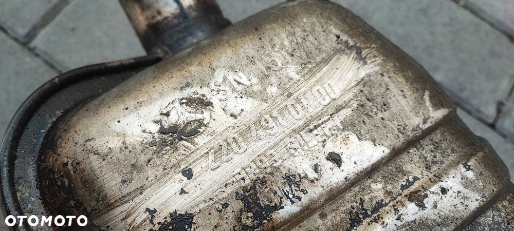 MERCEDES W220 4.0 CDI TŁUMIK KOŃCOWY WYDECH - 6