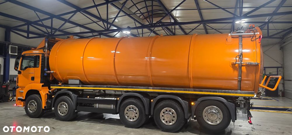 MAN TGS 50.480 Euro5 asenizacyjny 10x4 beczka WUKO cysterna - 11