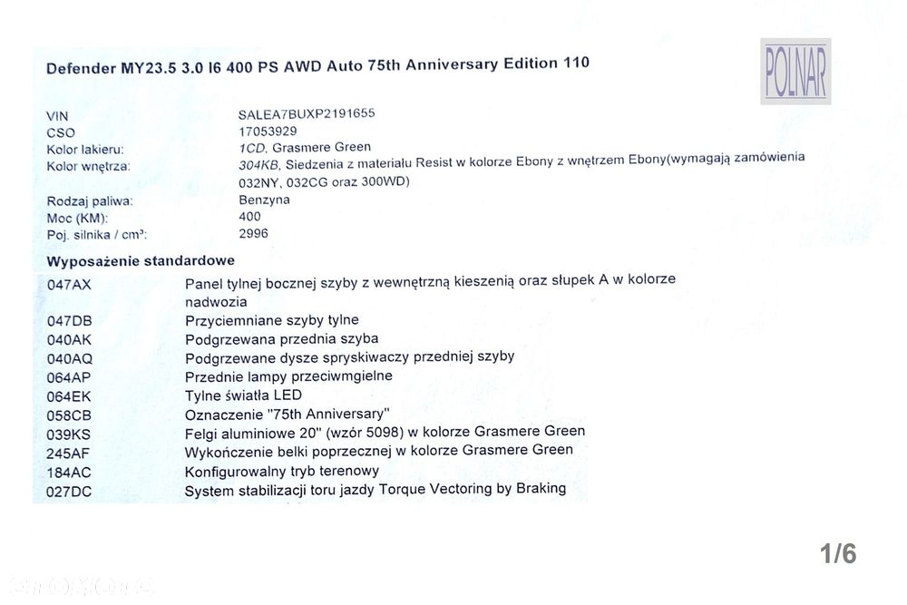 Land Rover Defender 3.0 P400 mHEV 75th Limited Edition - 31