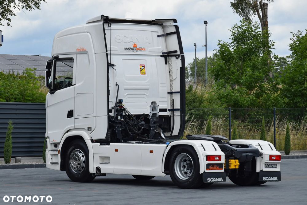 Scania 500S / FULL AIRMATIC / HYDRAULIKA / RETARDER / KLIMATYZACJA POSTOJOWA / ACC / KLIMA / 2 ZBIORNIKI PALIWA / FULL LEDY / FULL SPOILERY / SERWISOWANA / SPROWADZONA - 7
