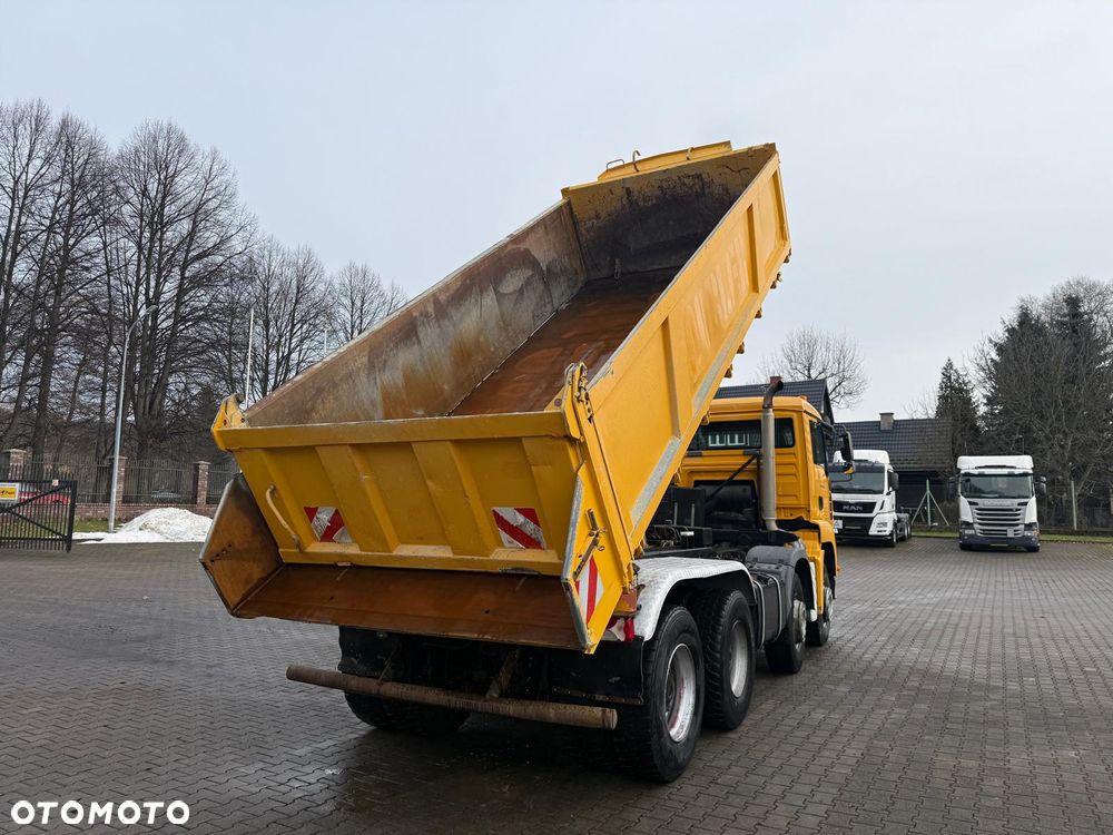 MAN 35.440 TGA wywrotka 8x4, 3-str. DAUTEL, BORDMATIC, 414 t.km., 20 TON! - 7