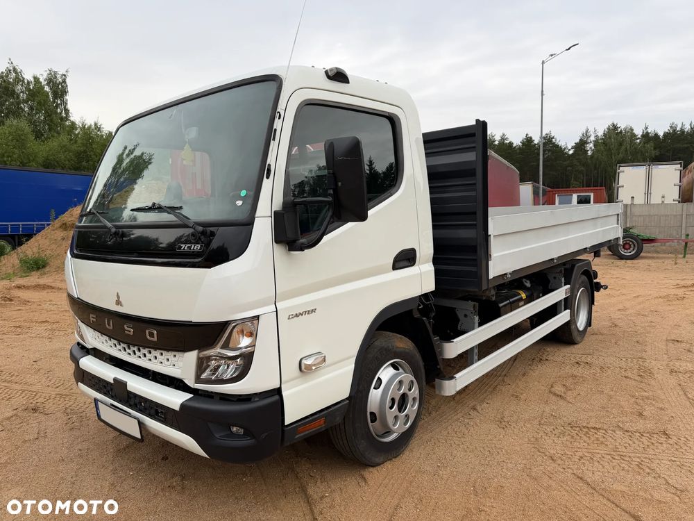 Mitsubishi FUSO CANTER 7C18 / WYWROTKA 3-STRONNA / DUŻA ŁADOWNOŚĆ 4075 KG / TYLKO 12 TYS. KM PRZEBIEGU / POLSKI SALON / 10.2023 ROK !! - 5