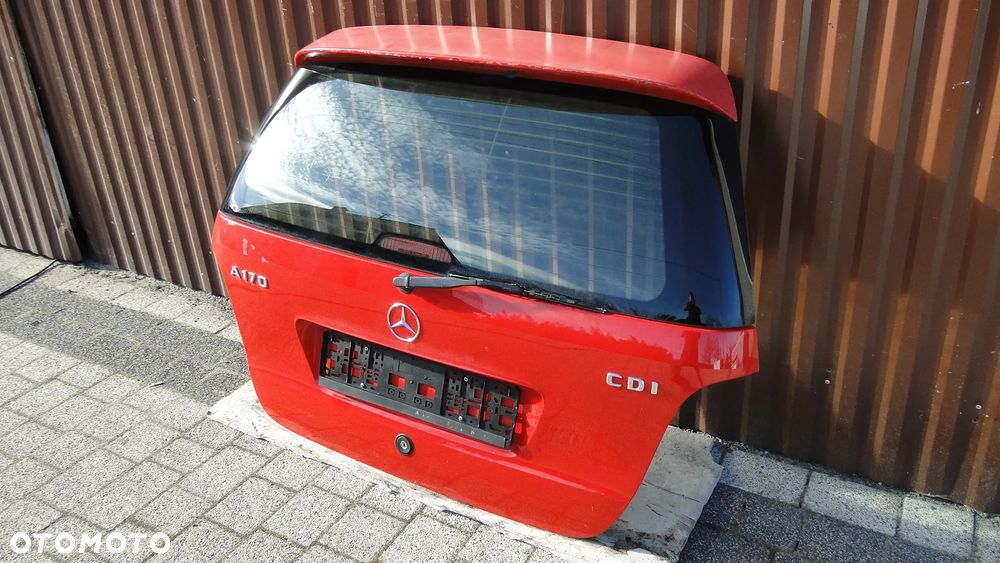 MERCEDES A-KLASA W168 KLAPA BAGAŻNIKA TYŁ TYLNA KOMPLETNA - 12