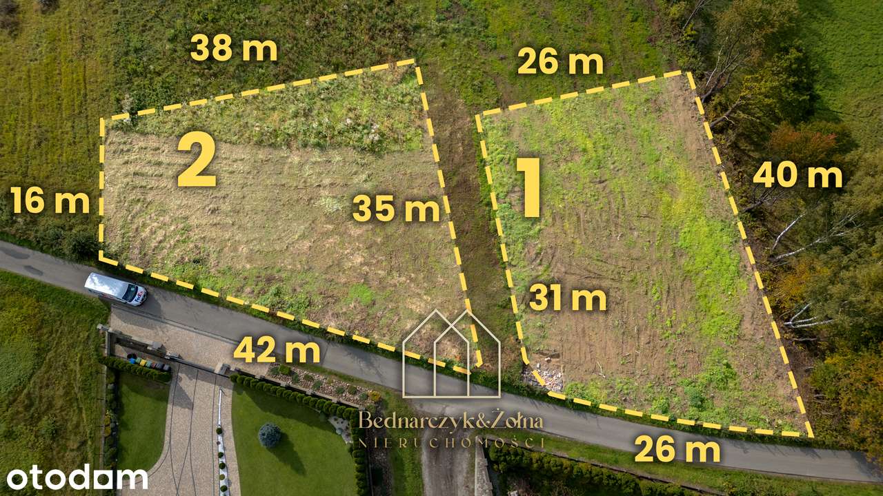 Działki widokowe z warunkami zabudowy — Brzyście, gm. Jasło - Pełny obrazek: 5/10