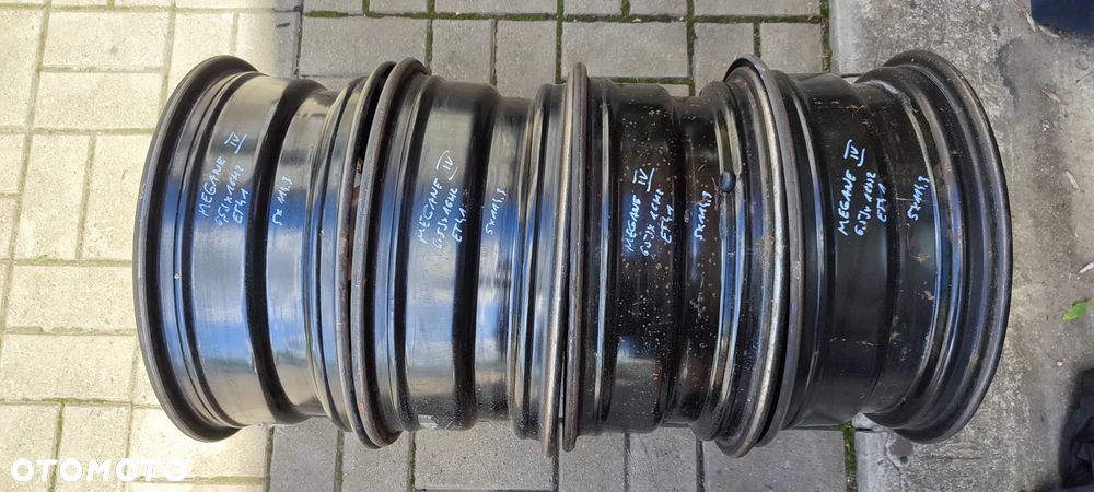 FELGI STRUKTURALNE 5x114,3 6.5x16 CALI ET41 RANUALT MEGANE III IV SCENIC TALISMAN DACIA KOMPLET 4 SZTUKI - 9