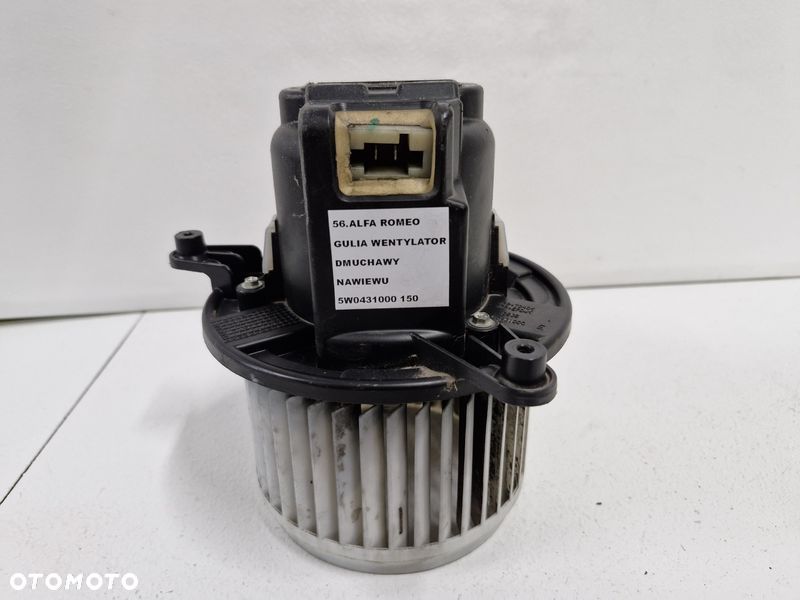 alfa romeo gulia wentylator dmuchawy nawiewu 5w0431000 - 4