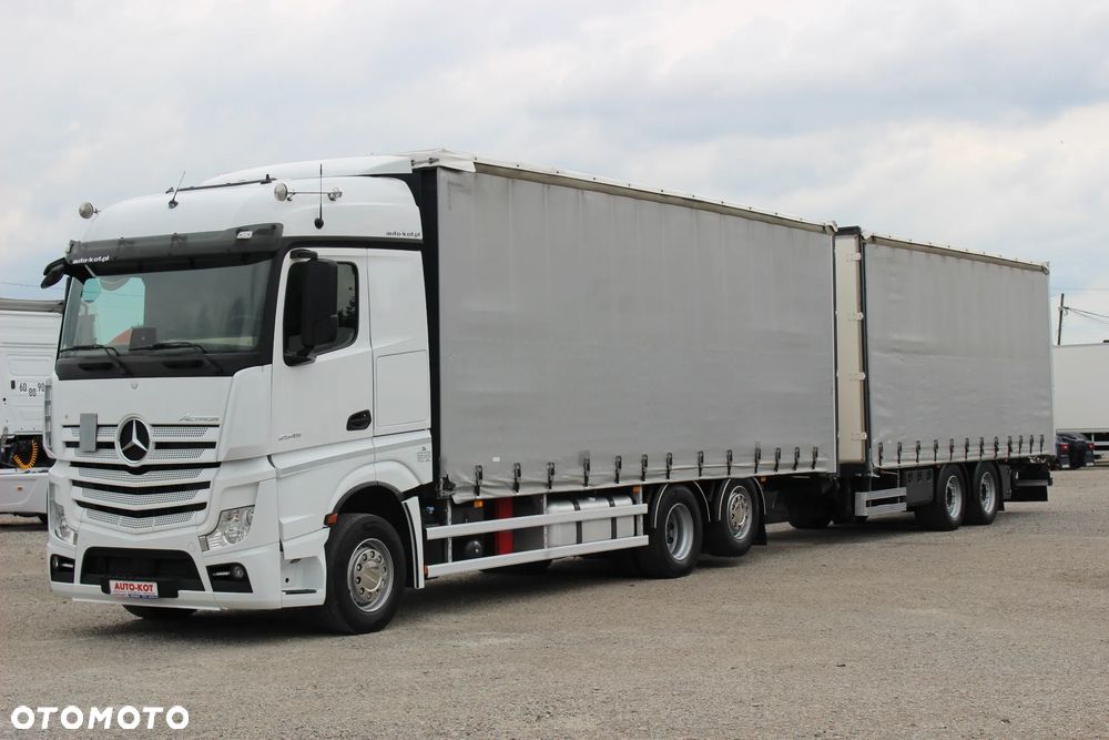 Mercedes-Benz ACTROS 2545 /6X2/ LODÓWKA /PRZEJAZDOWY/ ZESTAW 120M /GPS/*SERWIS*/ SUPER STAN / - 1