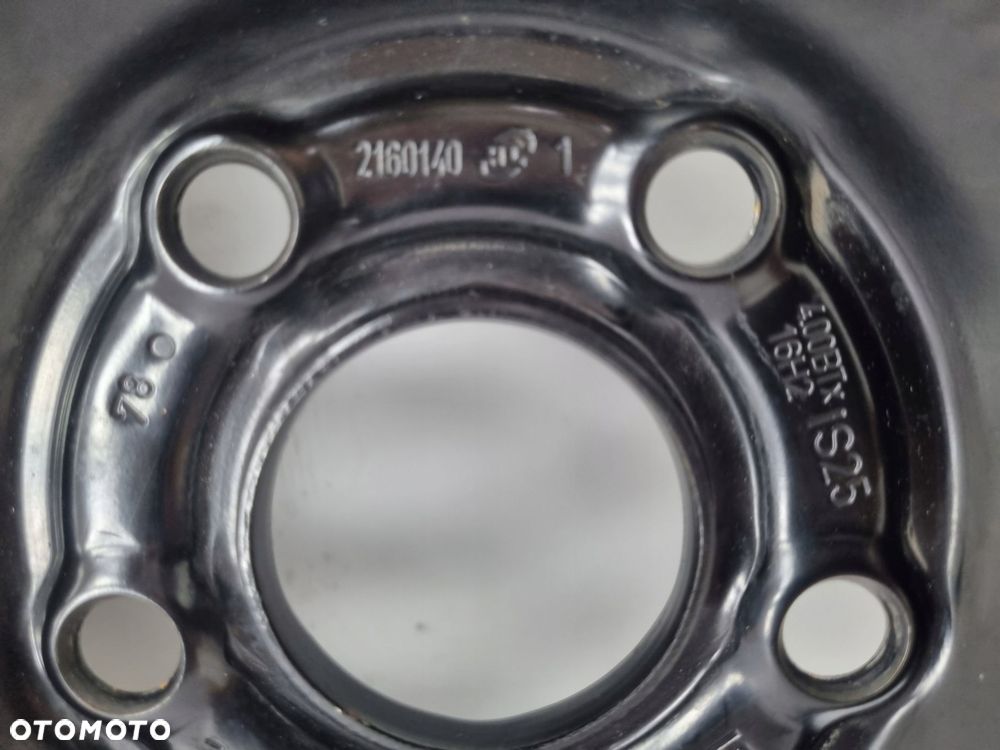 KOŁO ZAPASOWE DOJAZDOWE Opel Astra J K 115/70 R16 5x105 2160140 IS25 - 4