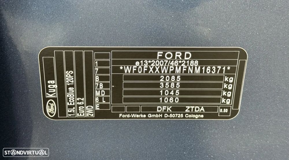 Ford Kuga 1.5 TDCi EcoBlue Titanium - 51